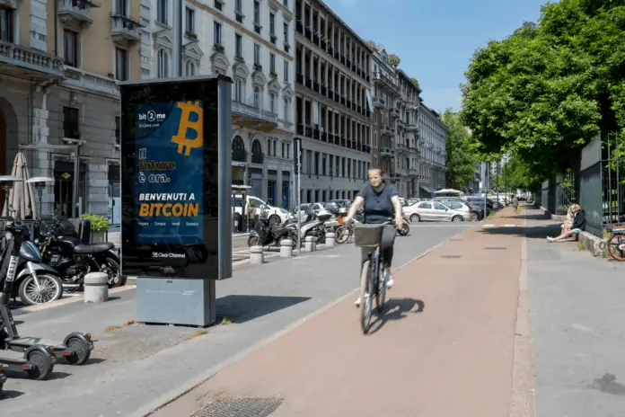 Bit2Me lleva Bitcoin a las calles de Milán