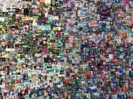 Obra de arte NFT “Everydays: The First 5000 Days” de Beeple.