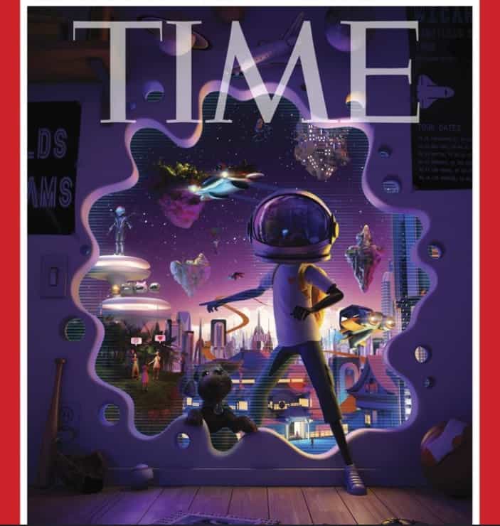 La revista Time dedica la portada de su edición de agosto al Metaverso