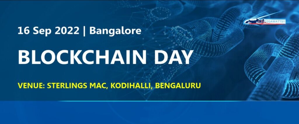Blockchain Day - Bangalore Crypto y Blockchain
