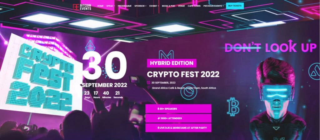 Crypto Fest 2022 - Ciudad del Cabo