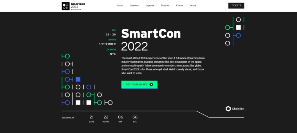 SmartCon 2022 - Nueva York Crypto y Blockchain