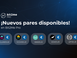 Bit2Me Pro 5 nuevos pares de trading