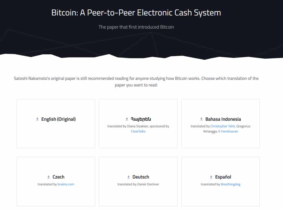 bitcoin white paper