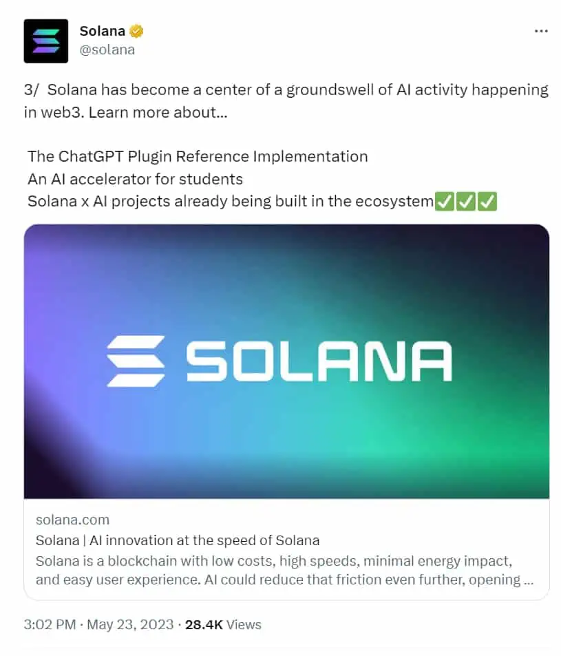 Solana integra plugin ChatGPT