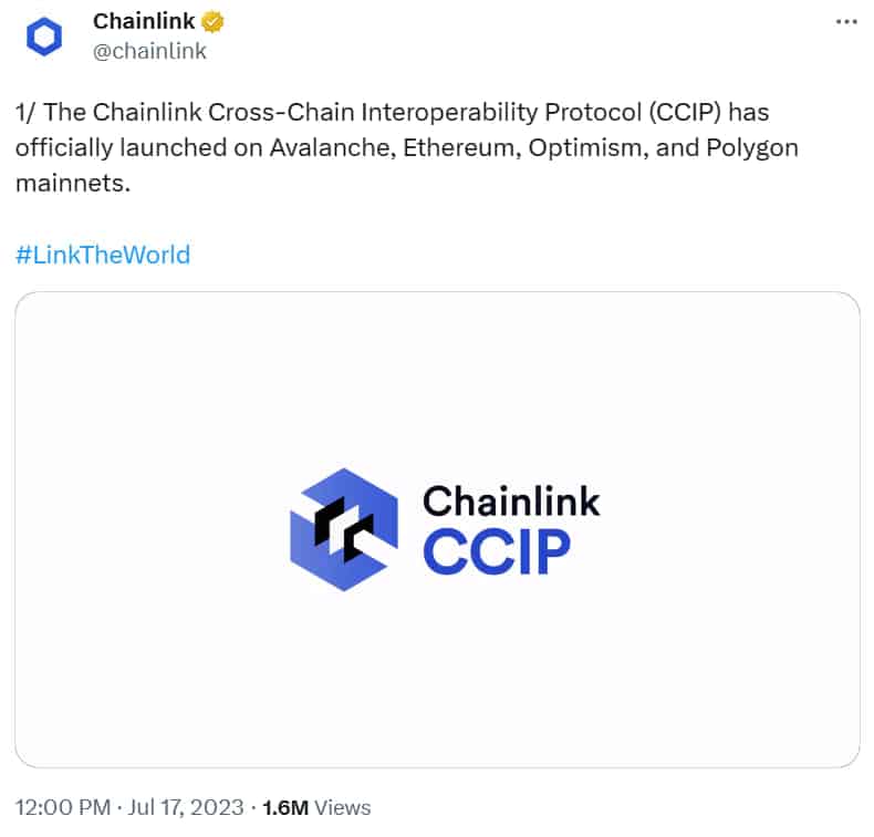 ¿Por qué ha subido el precio de Chainlink (LINK) esta semana?
