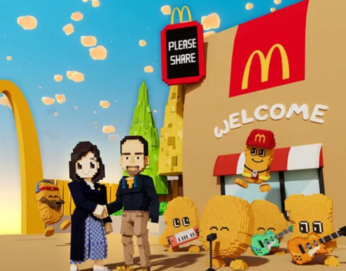 McDonald's abre un mundo virtual temático en el metaverso The Sandbox