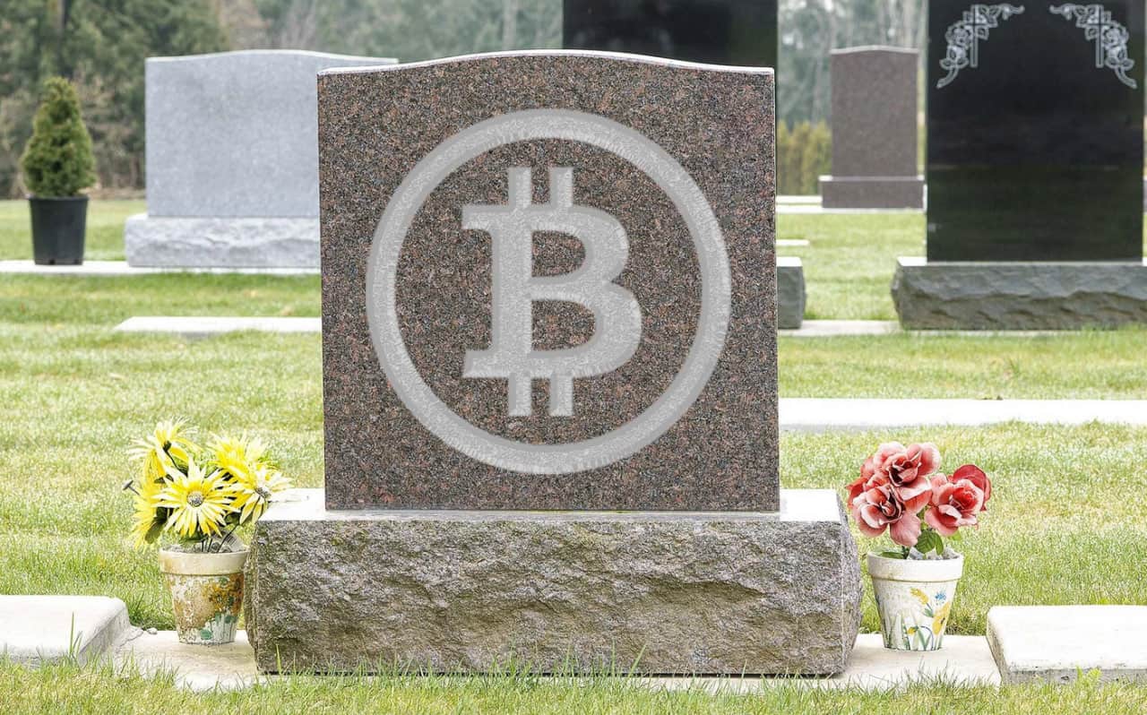 The death of Bitcoin has been declared 474 times since 2010