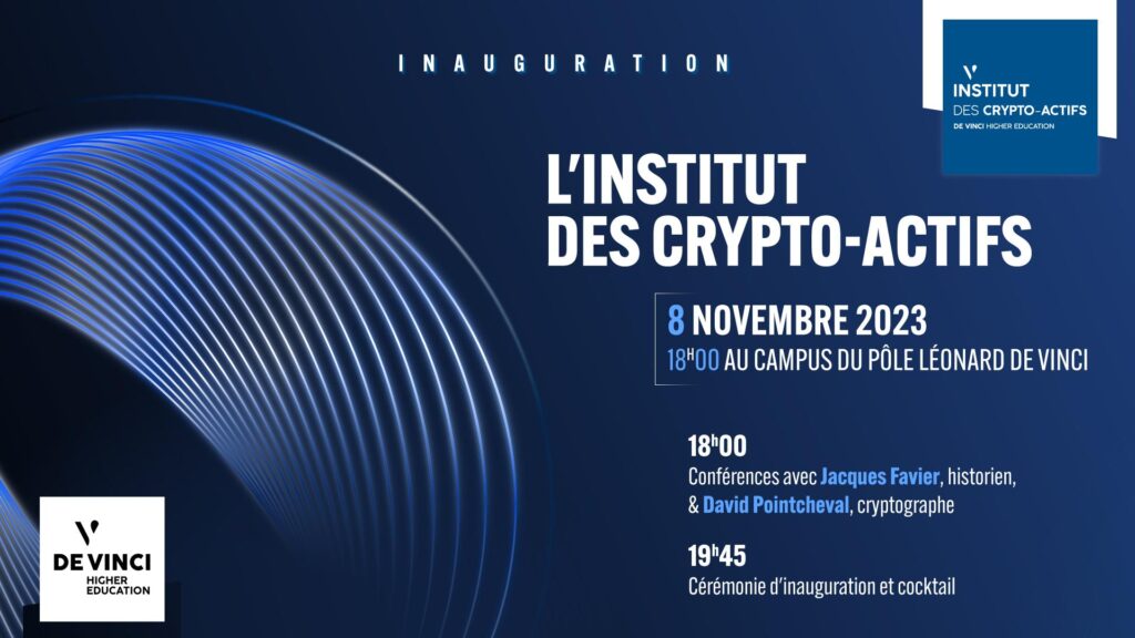Se inaugura el Instituto de Criptoactivos de Francia en Courbevoie, a las afueras de París