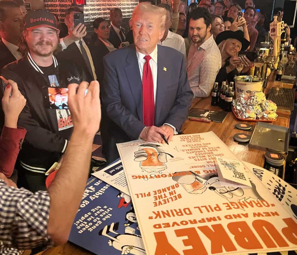 Donald Trump: The 1st ex-president to use Bitcoin to buy burgers