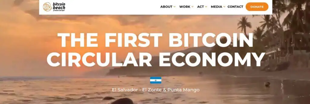 Bitcoin Beach Circular Economy Summit crypto evento