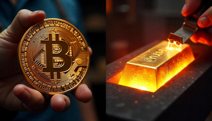 ¿Oro o Bitcoin? Los estadounidenses prefieren la criptomoneda como refugio ante la incertidumbre económica