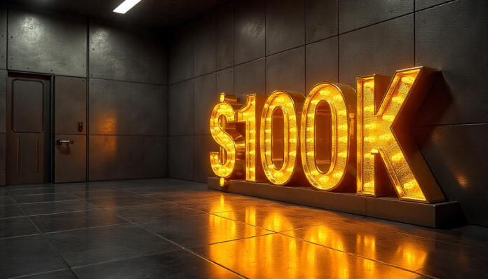 Nuevo récord: 30 días consecutivos con Bitcoin cotizando por encima de los $100.000