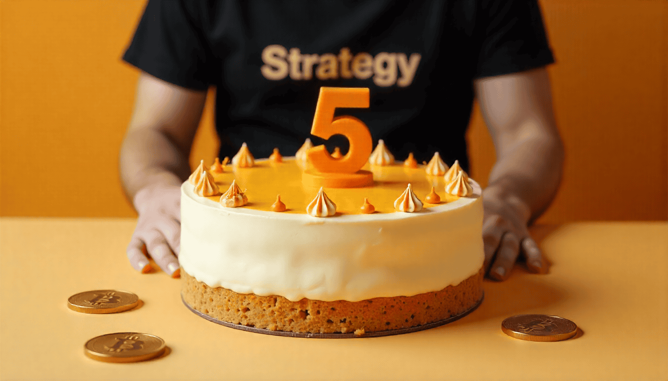 Strategy celebrates 5 years since its historic Bitcoin purchase: how  everything changed