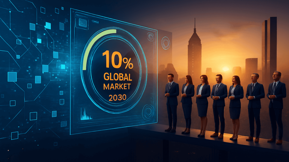 O Citi prevê que os ativos digitais representarão 10% do volume financeiro  global até 2030.