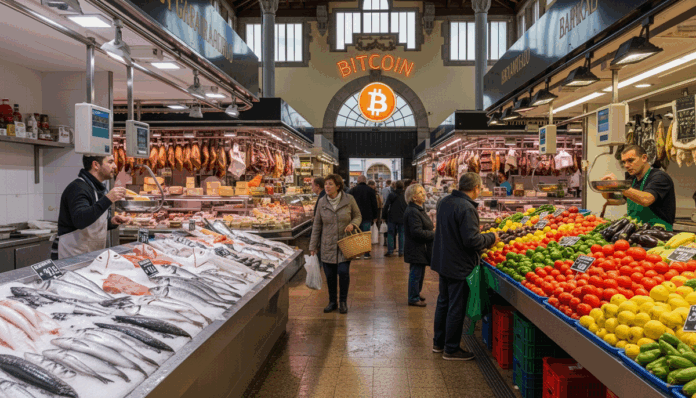 Este pueblo del País Vasco implanta el bitcoin en su mercado municipal para atraer a jóvenes y reactivar el comercio local