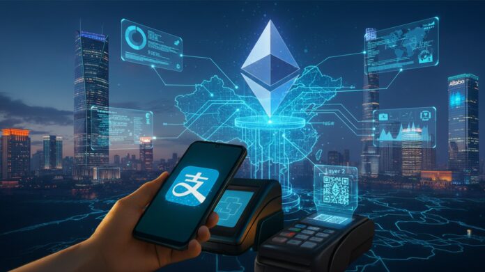 Ethereum conquista China: Ant Group lanza una red para tokenizar activos reales