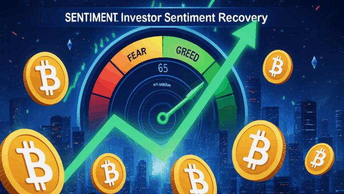 El Fear & Greed Index apunta a una recuperación del sentimiento inversor en cripto, según Santiment