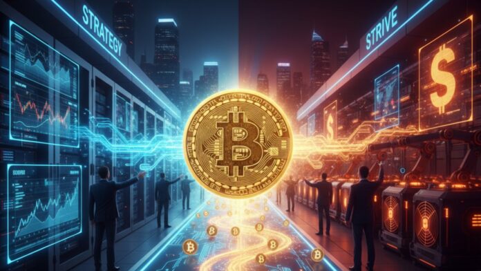 Dos gigantes cripto se mueven: Strategy y Strive intensifican su compra de Bitcoin