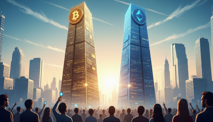 Gigantes crypto Compraron miles de millones en Bitcoin y Ethereum: por qué las instituciones no temen al mercado bajista