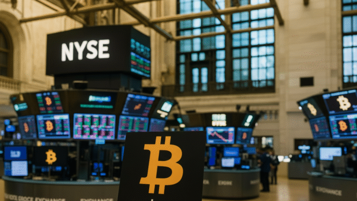 Bitcoin conquista Wall Street: Una firma con tesorería Bitcoin llega a la NYSE
