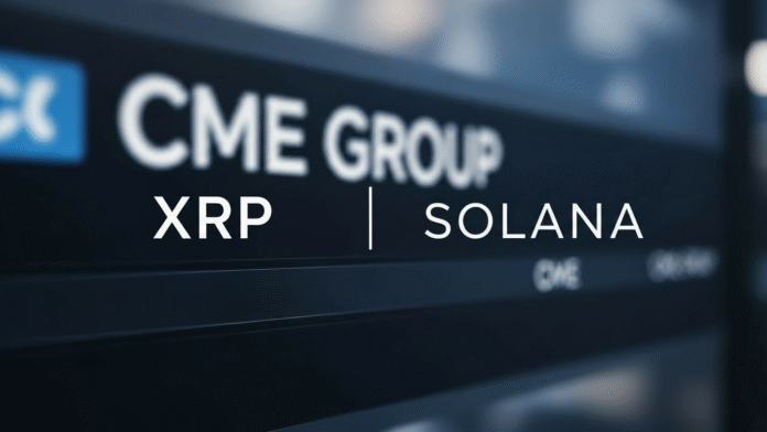 CME Solana y XRP CME Group expande su oferta de derivados con el lanzamiento de futuros de XRP y Solana