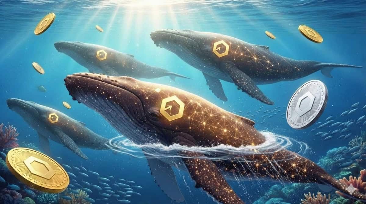 Ni Bitcoin ni Ethereum: Las cripto-ballenas eligen a Chainlink y los datos  on-chain revelan un movimiento masivo