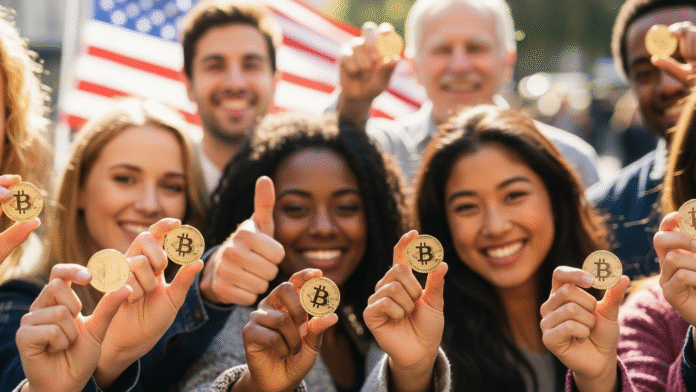 Estadounidenses cripto El dato que Wall Street no esperaba: El 28% de los hogares ya ha comprado criptomonedas