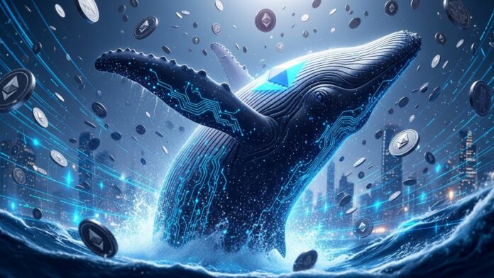 Ethereum ballena La "ballena" de Ethereum que nadie vio venir: Esta empresa ya controla el 3% de todo el suministro mundial