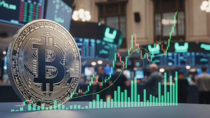Bitcoi subida de precios La tensión en la Fed y el respaldo institucional impulsan a Bitcoin hacia los 97.000 dólares