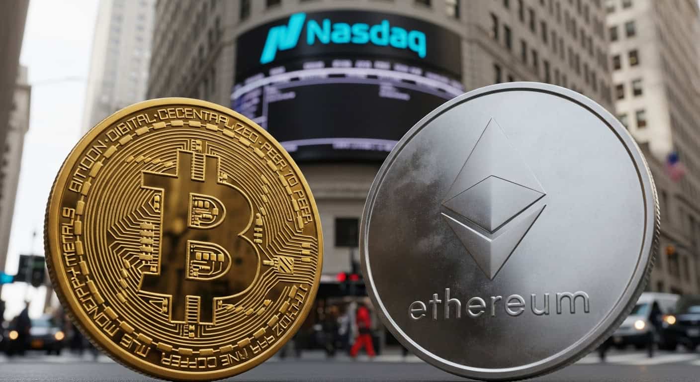 Nasdaq equates Bitcoin and Ethereum with gold and oil, removing position  limits on crypto options