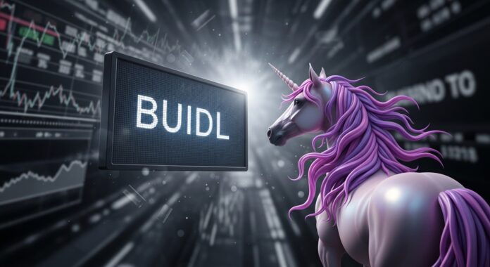 BlackRock UniswapX BlackRock ahora opera bonos del Tesoro 24/7 en Uniswap: Expandió su fondo BUIDL a la infraestructura de UniswapX