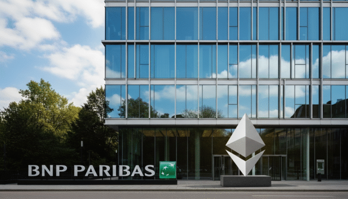Ethereum BNP Paribas El gigante bancario BNP Paribas traslada fondos del mercado monetario a la red Ethereum