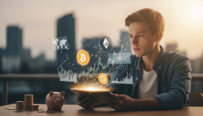 Jóvenes criptomonedas Un tercio de los jóvenes estadounidenses se refugia en activos digitales ante la creciente inflación