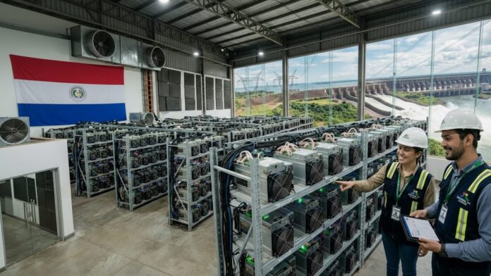 Paraguay mineria Bitcoin Paraguay formaliza la minería de activos digitales utilizando excedentes hidroeléctricos