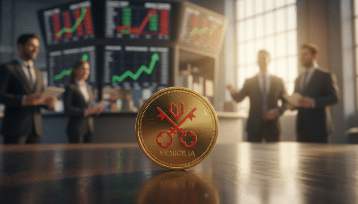 Venice IA Venice AI rompe récords: el token de IA supera los 350 millones de dólares en capitalización