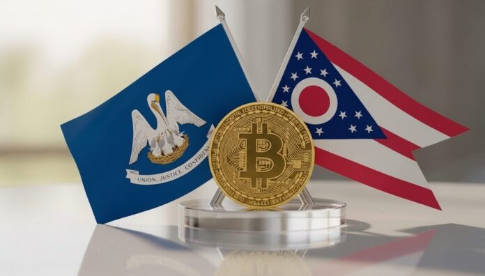 Fondos públicos Bitcoin Luisiana y Ohio recurren a MSTR como su vía de inversión masiva en Bitcoin