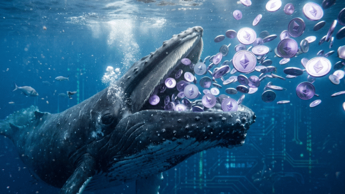 Ballena Ethereum Las ballenas absorben 140.000 ETH en solo 96 horas. ¿Qué saben las instituciones que el mercado ignora?