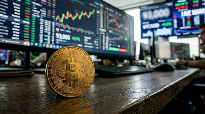 Bitcoin-Preis Bitcoin steuert auf 93.000 US-Dollar zu: Offenes Interesse und CME-Lücken bestimmen das neue Kursziel