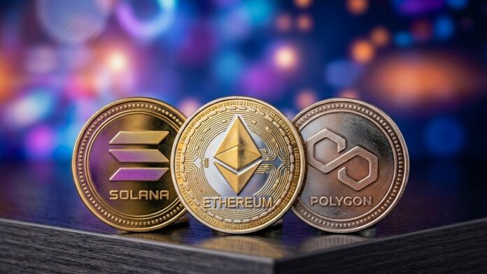 Ethereum, Solana y Polygon ¿Ethereum, Solana o Layers 2? Chainalysis revela qué redes están eligiendo las instituciones