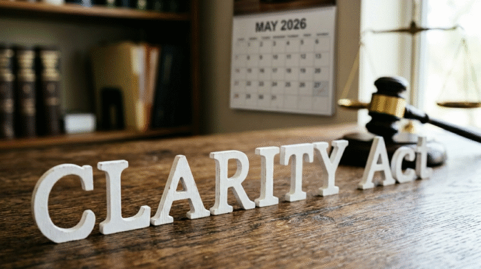 Ley CLARITY Mayo 2026 ¿El fin del 'Salvaje Oeste'? El Senado pone fecha a la Ley Clarity y las instituciones preparan su entrada masiva