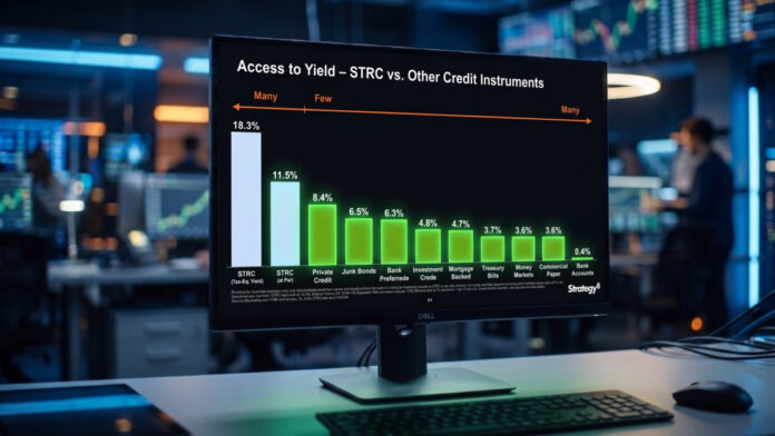 STRC Strategy STRC: La macchina strategica che assorbirà l'offerta di Bitcoin nel 2026
