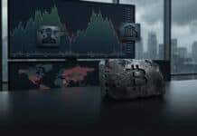 Bitcoin bajo presión: tensiones geopolíticas y la Fed Bitcoin bajo presión: tensiones geopolíticas y la Fed (imagen generada por IA)