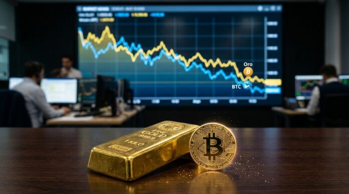 2026-06-19_regen_3812bfbe-4939-4908-a868-8460a8ff3ed6_1781875455996 Oro y Bitcoin sufren: Goldman Sachs recorta su previsión (imagen generada por IA)