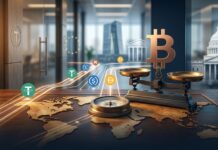Stablecoins: el volumen global desafía al capital riesgo Stablecoins: el volumen global desafía al capital riesgo (imagen generada por IA)