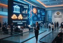 Regulación cripto: India busca aislar a la banca del sector Regulación cripto: India busca aislar a la banca del sector (imagen generada por IA)
