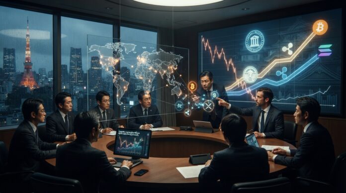 2026-07-08_agent_fc20e47e-013c-4184-a901-5d619eb453eb_1783510304925 La devaluación del Yen y el auge de Bitcoin y XRP en las reservas corporativas de Japón (imagen generada por IA)