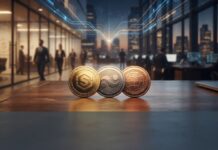 Stablecoins alcanzan 1,1 billones en derivados tradicionales Stablecoins alcanzan 1,1 billones en derivados tradicionales (imagen generada por IA)