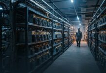 Minería Bitcoin e IA: dudas por venta de acciones Minería Bitcoin e IA: dudas por venta de acciones (imagen generada por IA)