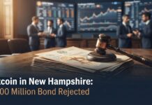 Bitcoin en New Hampshire: rechazan bono de 100 millones Bitcoin en New Hampshire: rechazan bono de 100 millones (imagen generada por IA)
